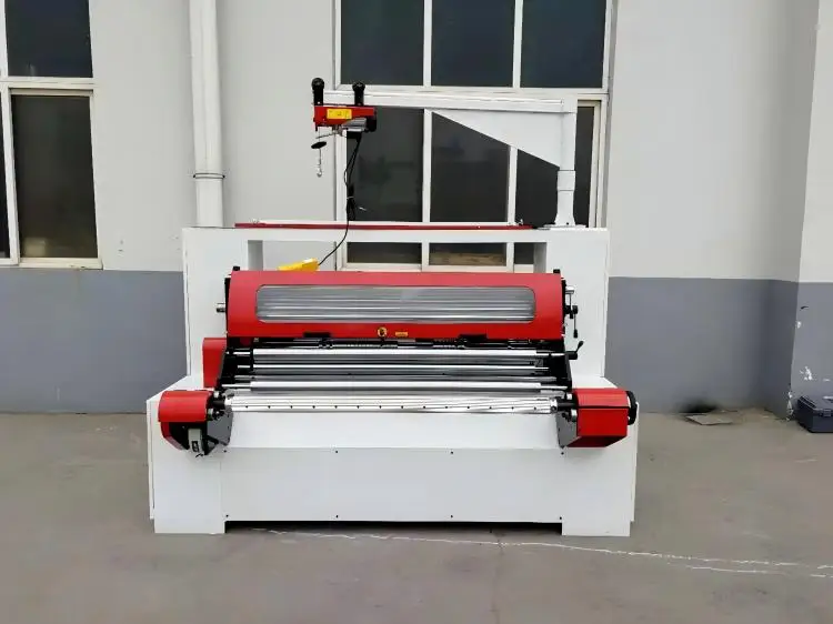 TUFQ1600G Woodworking Automatic Veneer Vertical Magnetic Cutting Machine Pvc Film  Paper Coil Slitting Machine