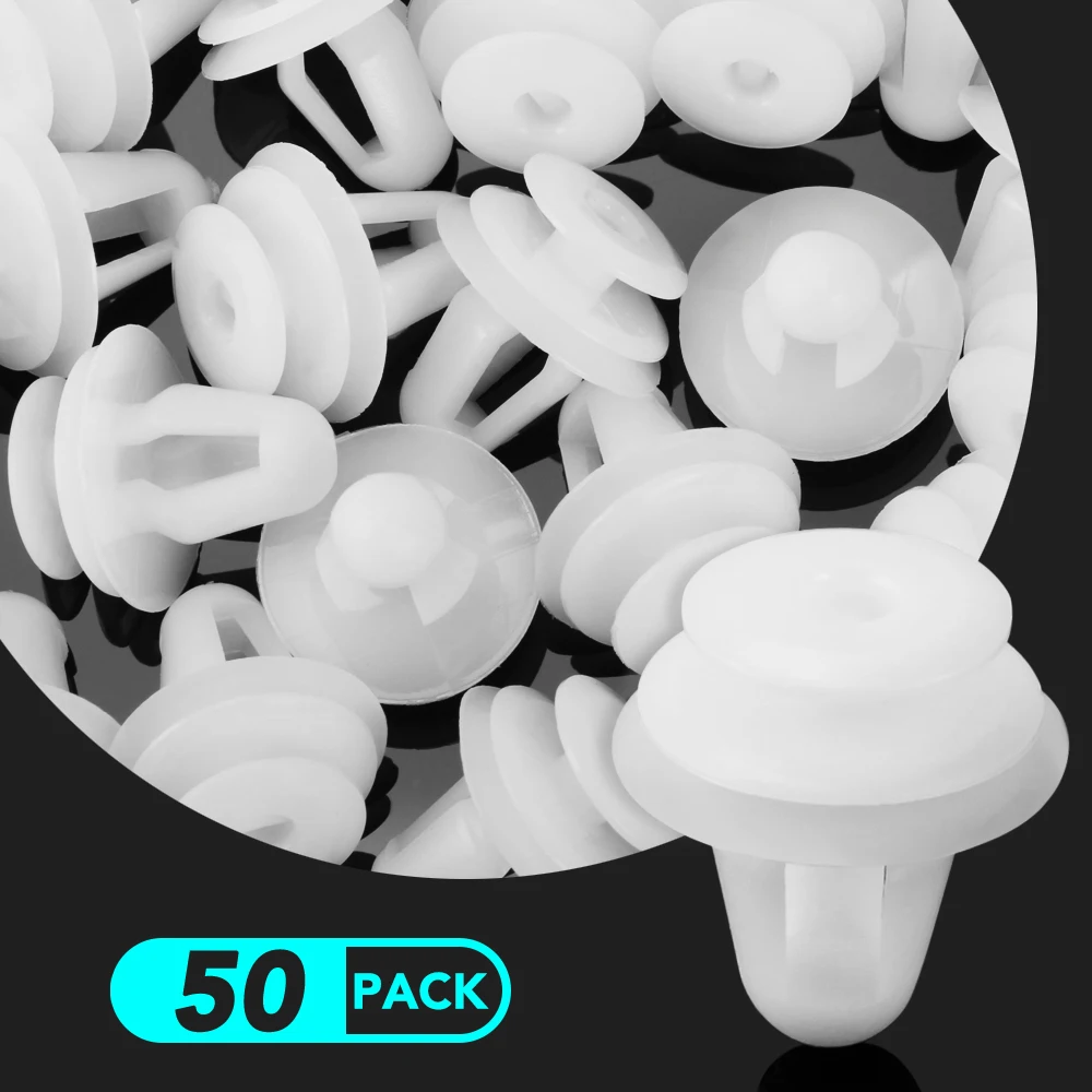 

50 шт. автомобильные бамперы, отверстие, пластиковые нажимные винты, заклепки для двери Great Wall H6 H3 Voleex Florid Hover H5 C10 Voleex C30 Coolbear