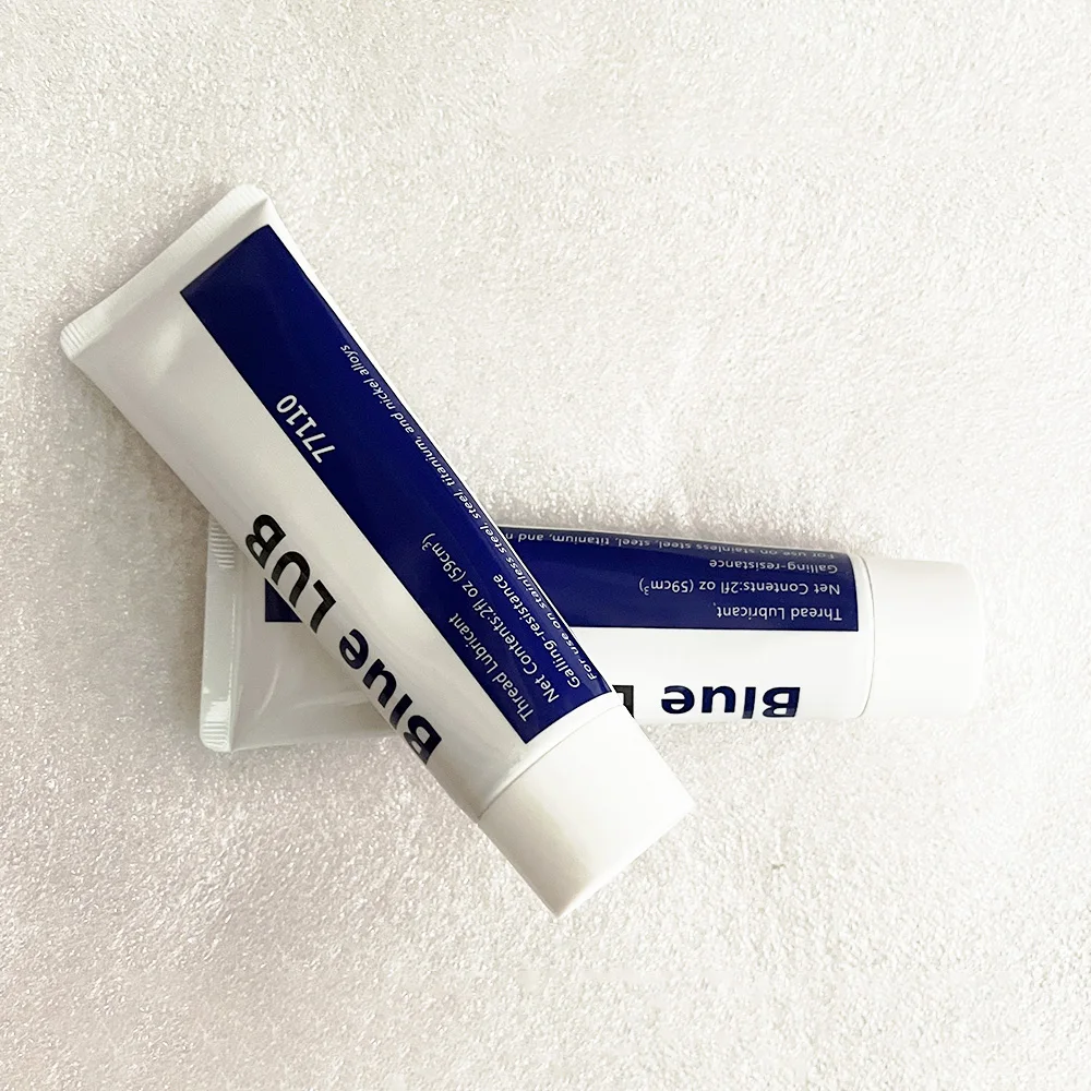 Blue Glue For BOAO Water jet Cutting Spares Thread lubricant Blue Goop 5657 4pcs For HEAD Waterjet Cutter Head Bule LUB 90055