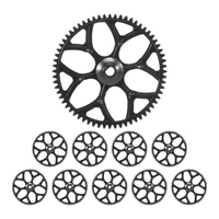 10Pcs Main Gear For Wltoys V911S V977 V988 V930 V966 XK K110 RC Helicopter Airplane Drone Spare Parts Accessories