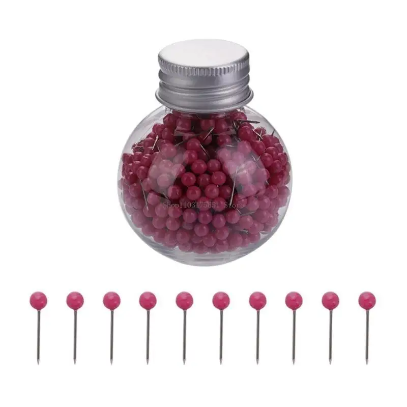 

600x/Set Straight Sewing Pins Quilting Pins for Fabric Craft Sewing Decorating