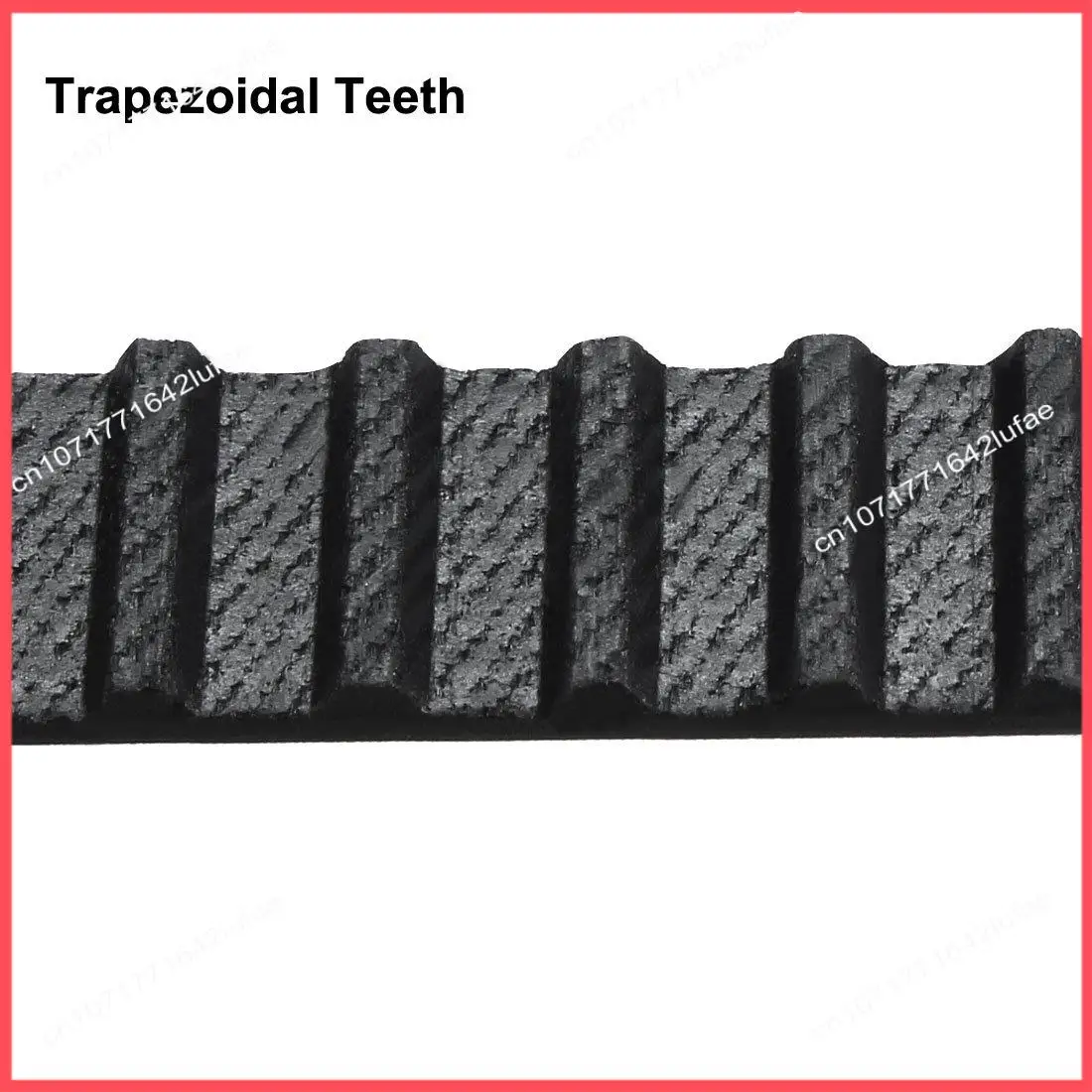 B52C 142XL Rubberen distributieriem Synchrone gesloten lus distributieriemschijven 10 mm breedte