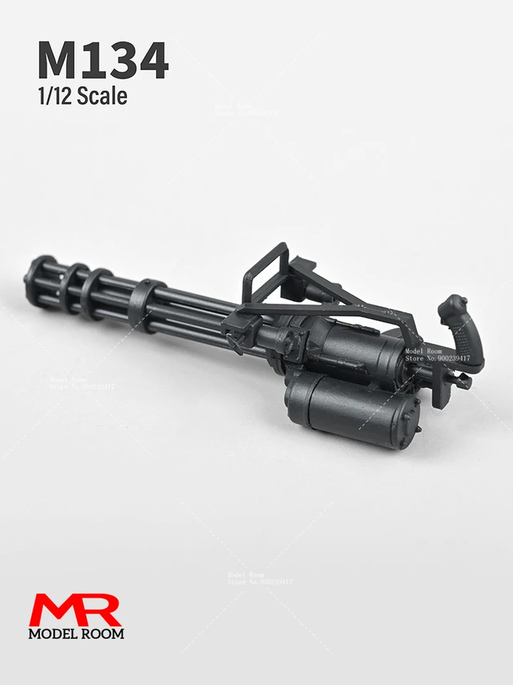ホットトイズ製　1/6　GE・M134ガトリングガン　重機関銃　ミニチュア ZYTOYS】ZY-M134 1/12 M134 GATLING MINIGUN 1/12 ガトリング ミニガン