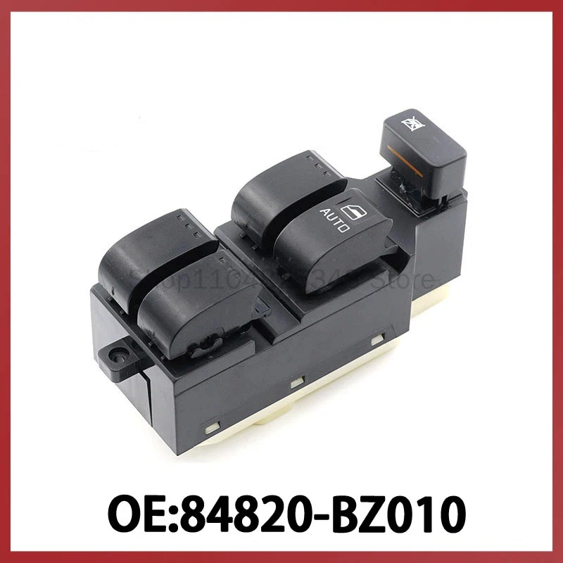 

84820-BZ010 для Toyota Corolla: Переключатель стеклоподъемника, кнопка управления электростеклоподъемником