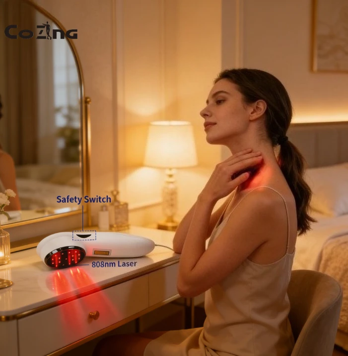 

Аппарат холодного лазерного воздействия, специализированный для лечения артрита | Неинвазивное управление болевой больюшкой болью в организме | Портативный аппарат для домашнего использования с длинами волн 650 нм и 808 нм