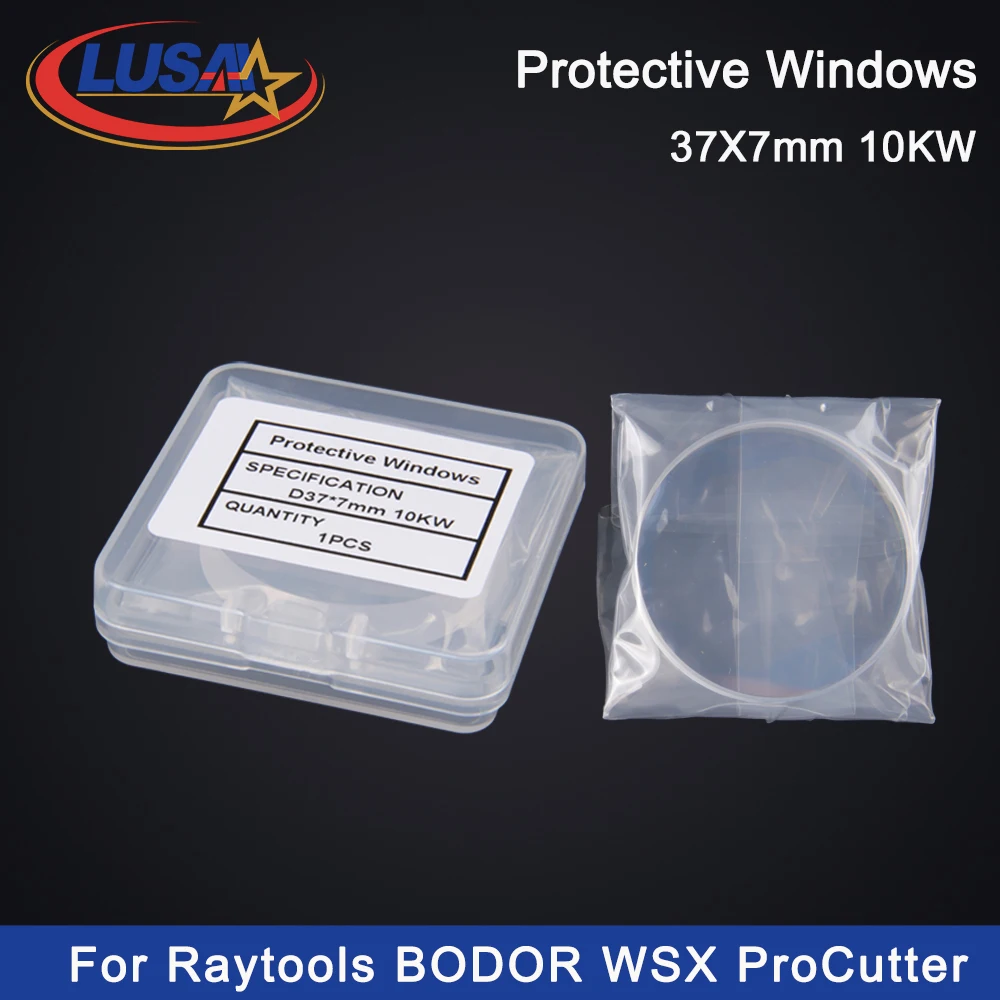 Imagem -06 - Lusai Proteção Windows e Lente de Proteção Laser Fiber Procutter Raytools Wsx Procuuter Ospri P059558601 D37 x mm 10kw