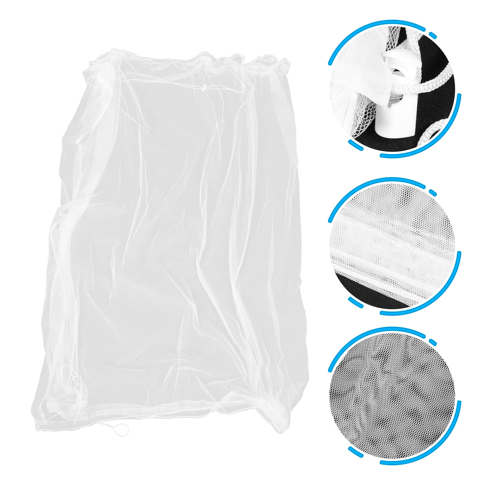 

Universal Mosquito Sun Protection Ventilation Lightweight Easy Install For Baby Pram Buggy Netting Cover Twin Sun Shade Baby