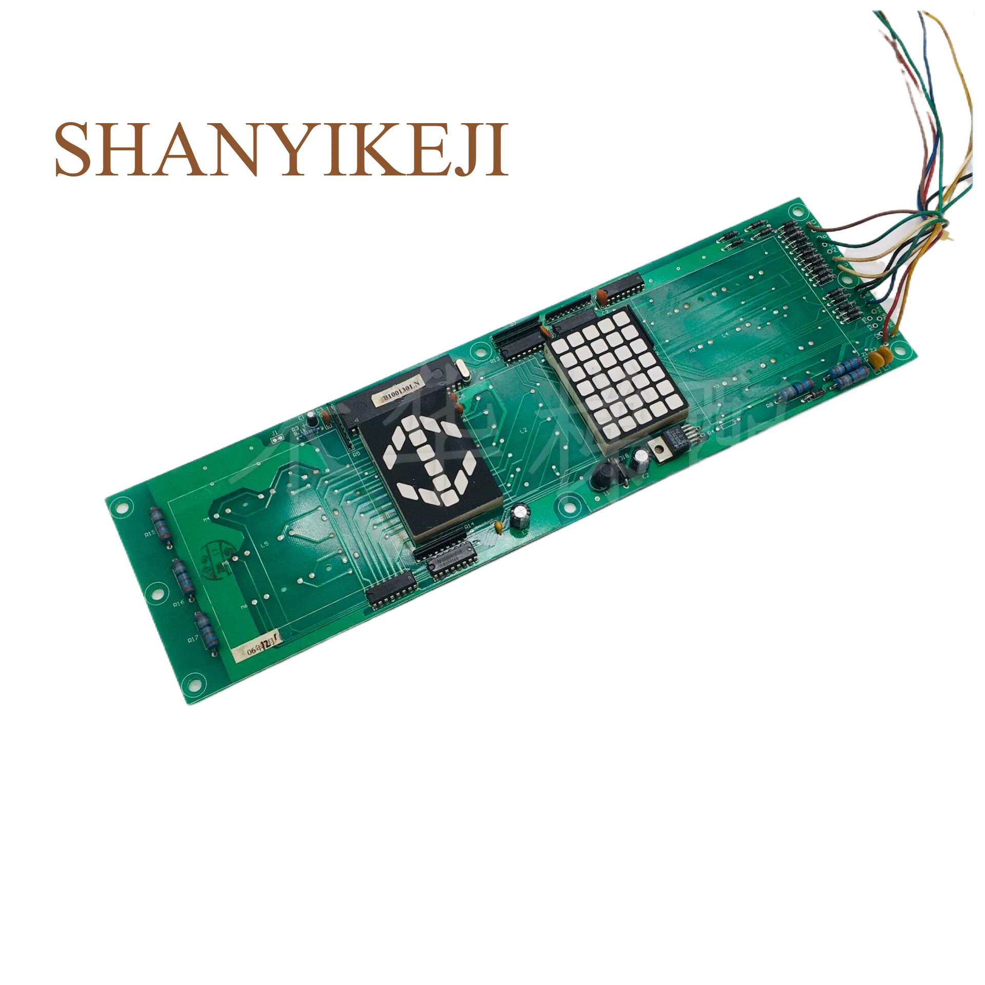 

Elevator horizontal display board, car horizontal head display board/with automatic rescue board 13501441/b1001301. N
