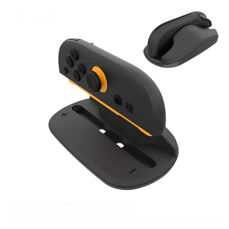 

1 Pair Mini Portable Mouse Base ABS Handle Bracket Cover For Switch 2 JoyCon Handle Mouse Stand