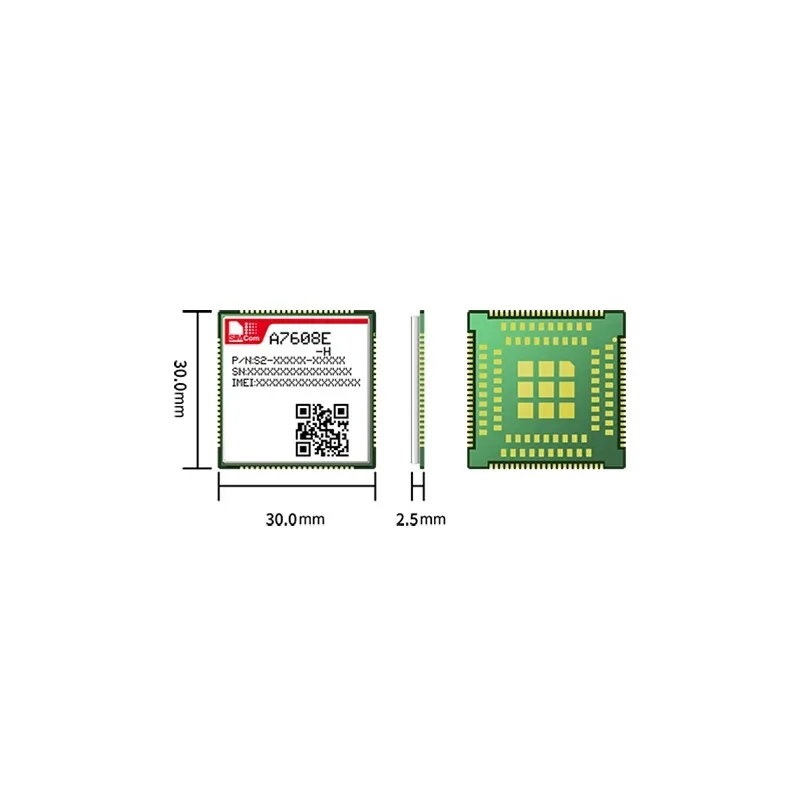 SIMCOM A7608E-H LTE Cat4 Module Replace SIM7600E-H EC25-E Support Data Transmission Voice Network WiFi Diversity GNSS Receiver