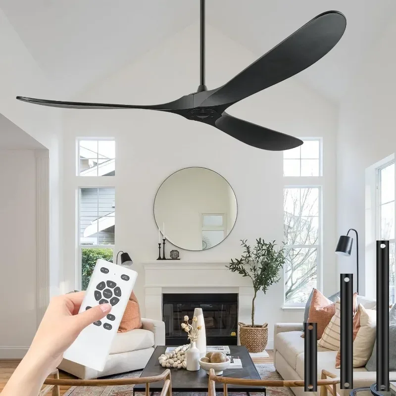 

Ceiling FansFan Large Modern Ceiling Fan with Blades, Quiet Motor, High Large Propeller ceiling fan