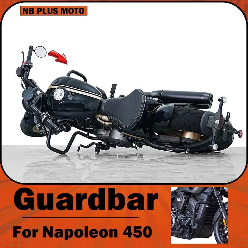【Premium】For Benda Napoleon 450 motorcycle modified bumper Stox guard bar, anti-drop bar
