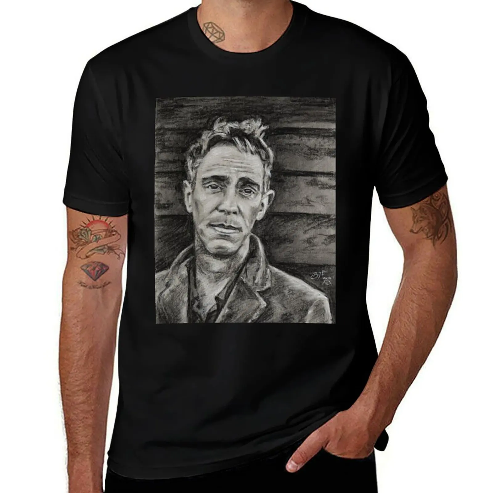 

T-Shirt 100% man t T-Shirt man shirts Derek graphic Jarman cotton t t shirt men designer shirt