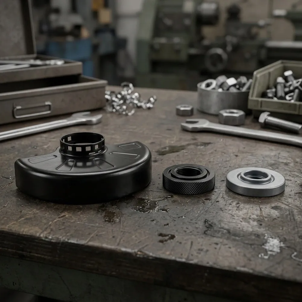 Replacement Inner Outer Flanges and Guard for DCG405 Angle Grinder N484250 391969-00 N501323 Metal Plastic Construction