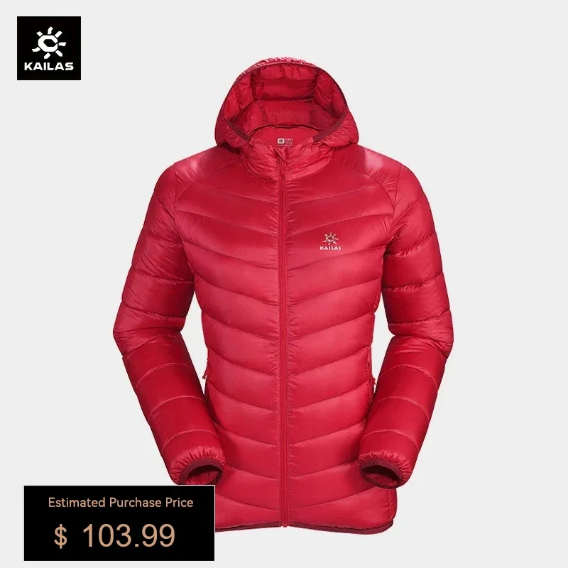 

KAILAS Hardshell Elegant down jacke for Women Autumn/Winter Windproof Waterproof Fleece Jackets Mountaineering Coats KG2143605