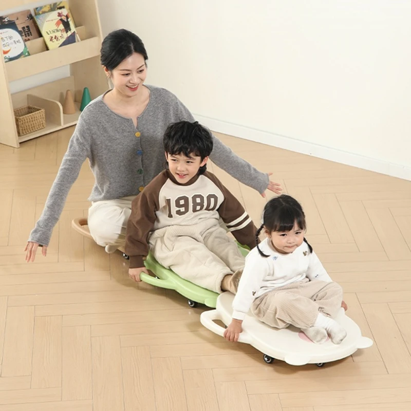 Children Sliding Board Sensory Integration Training Equipment Home Vestibular Balance Skateboard Early Education Sports Toys