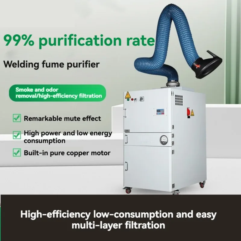 High Power Welding Fume Purifier Automatic Pulse Purifier for Removing Smoke and Dust Used for Purifying Industrial Welding Fume