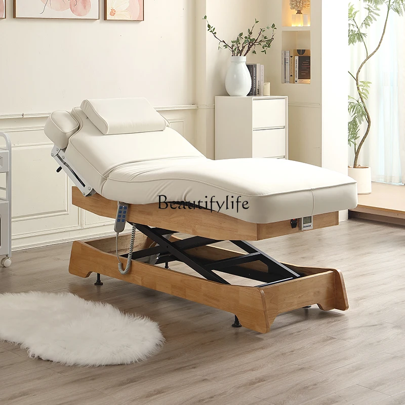 

Intelligent heating electric beauty lift bed for high-end beauty salons