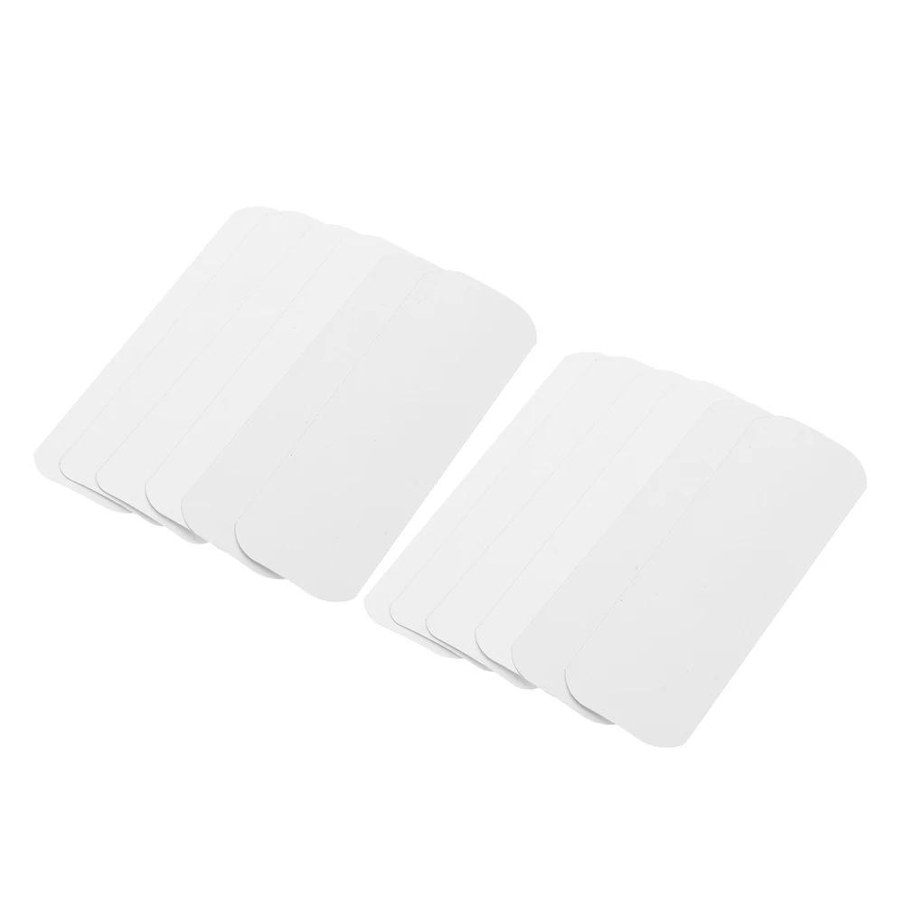 

12Pcs Horizontal Blind Tabs Aluminum Alloy Mini Blind Slats Repair Kit Replacement Repair Tabs for Home Office Window Blinds