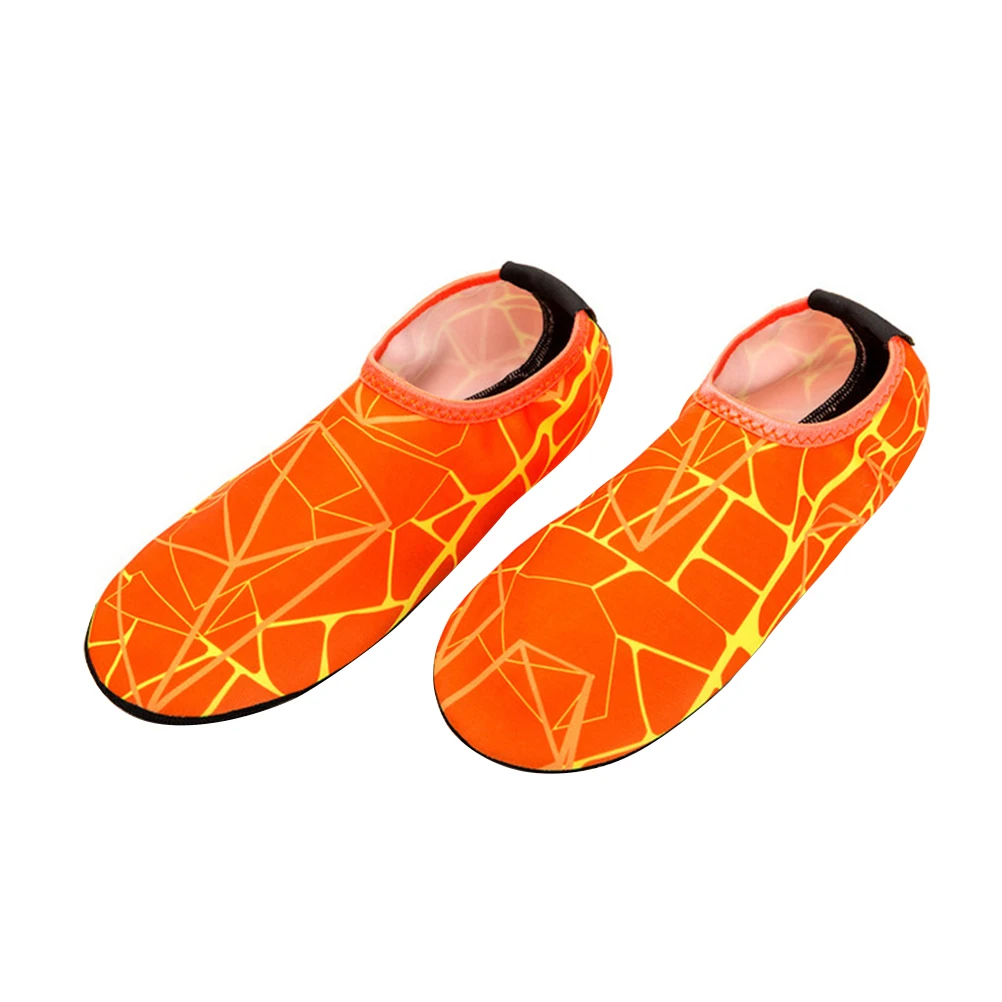 

1 Pair of Adult Non-slip Diving Socks Quick Dry Short Socks Snorkeling Swimming Socks Size S 34-35 Orange