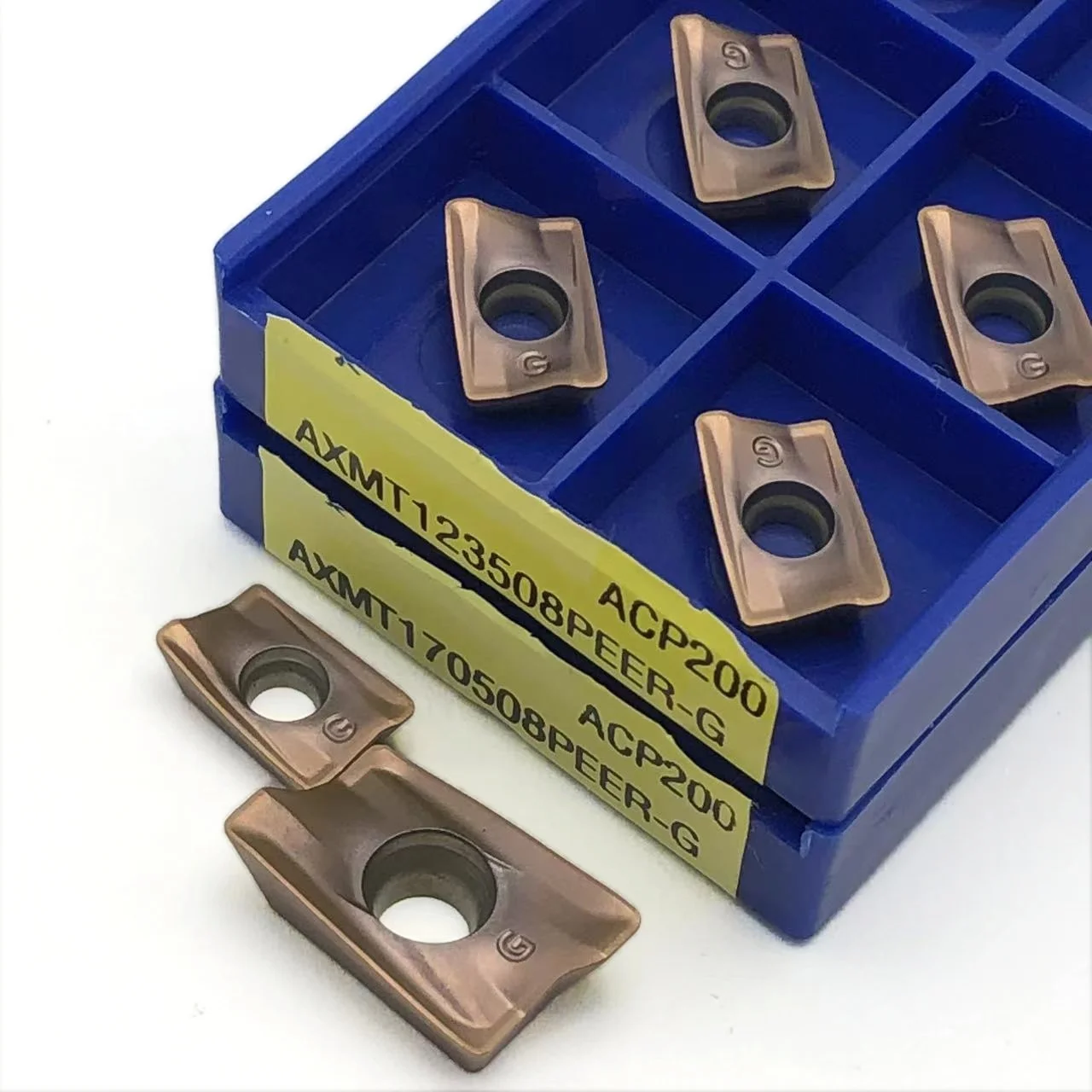 하이 퀄리티 CNC 밀링 절삭 공구, AXMT123508PEER G ACP200 AXMT170508PEER G ACP200 100% 정품