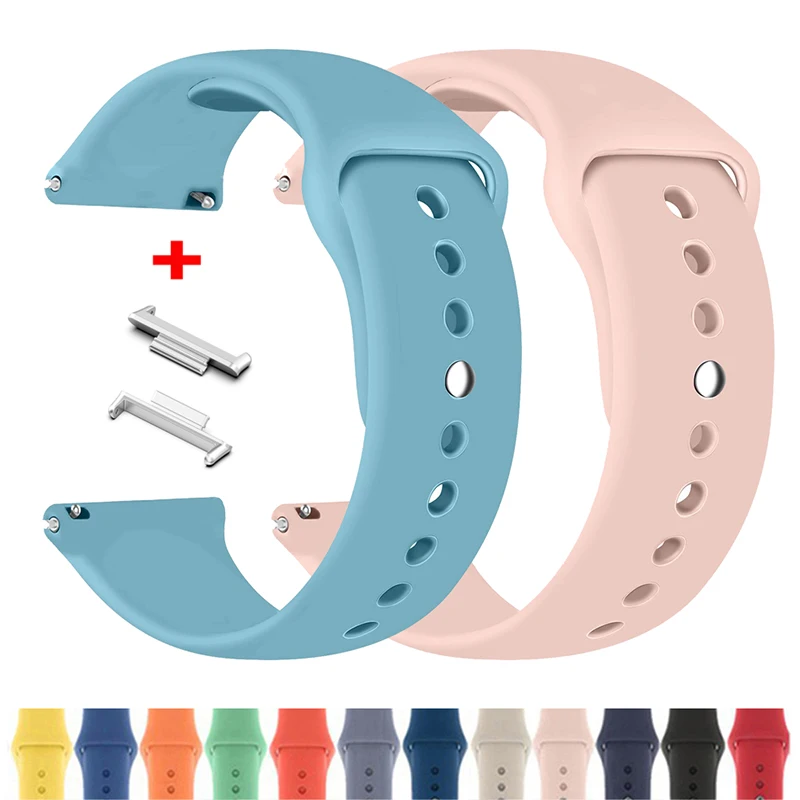 العصابات لساعة Huawei Watch FIT 2 الذكية حزام معصم من السيليكون Correa Vitality Sport Bracelet fit2 watchband حزام الملحقات