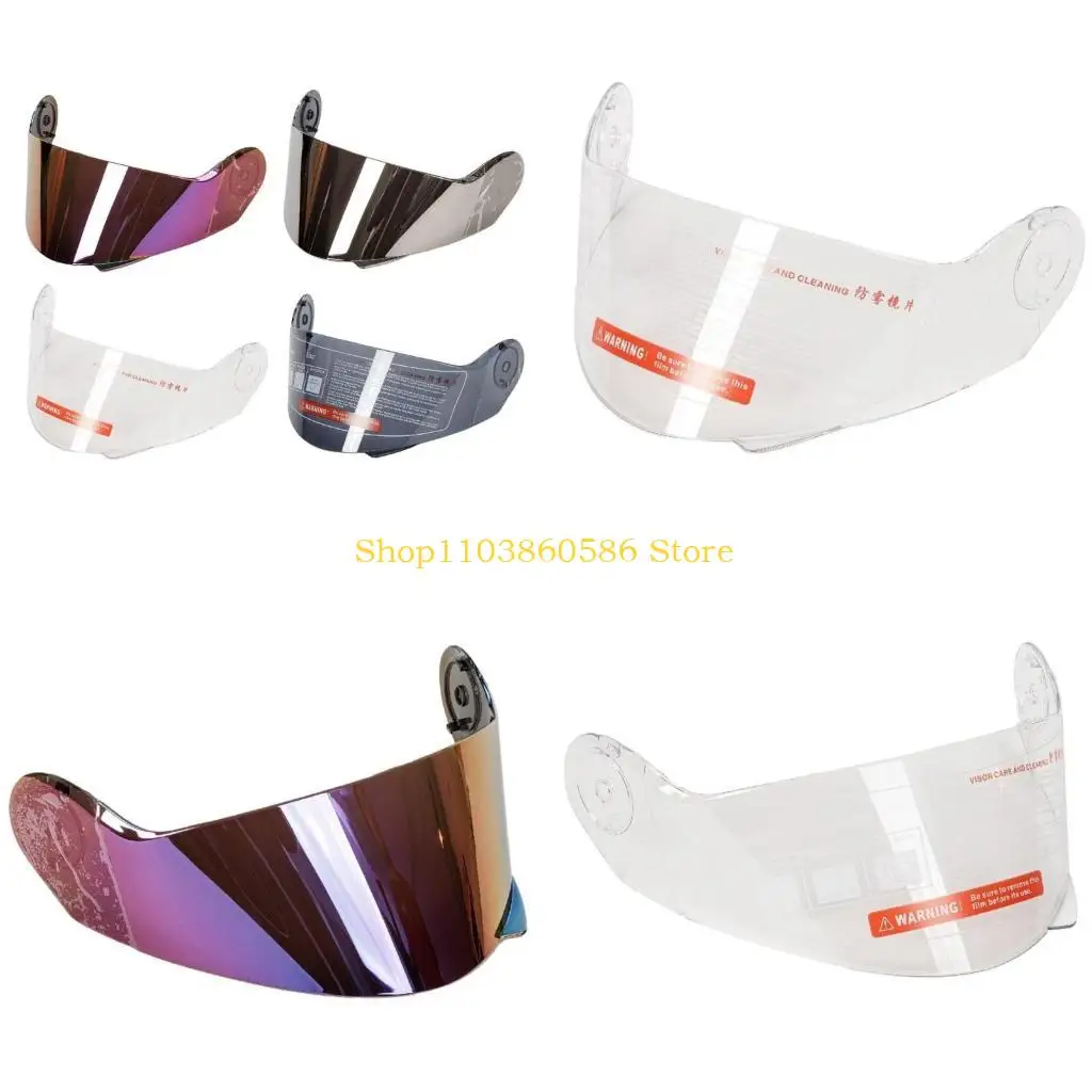 

242A Up Helmet Lens Visor Anti-Fog Goggles Wind Face Shield Anti-Scratch for 160