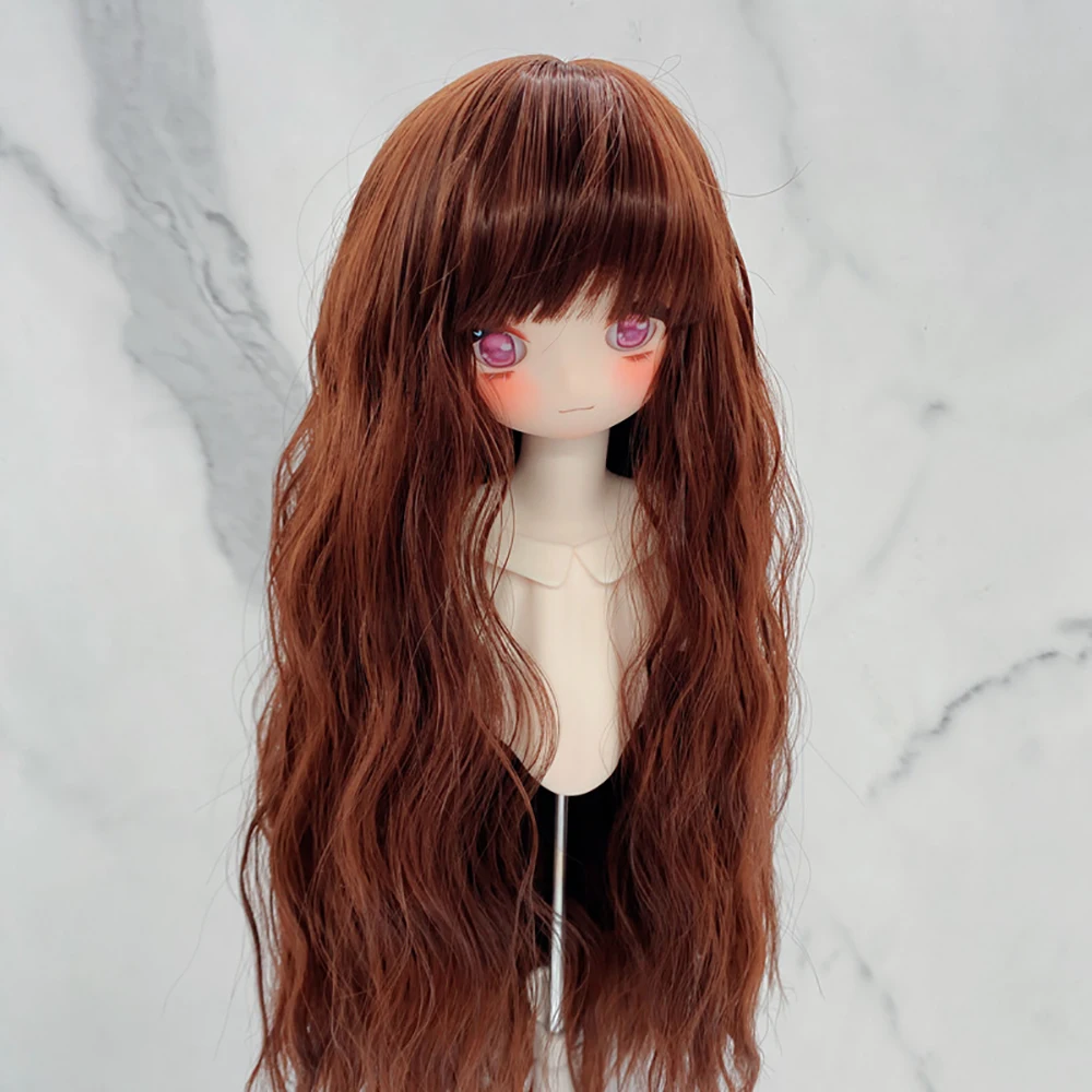 Puppenlocken-Perücke für Puppen 1/6 1/4 1/3 BJD Puppenhaar Lange Perücke Prinzessinnenhaar-Perücke – Detail 5