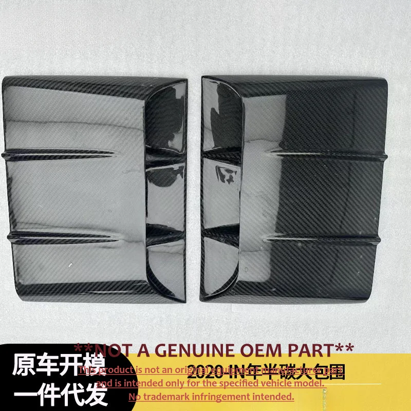 For Land Defender 2020‑Present Half Carbon Full Body Kit Front Rear Bumper Side Skirt Hood Modification Parts