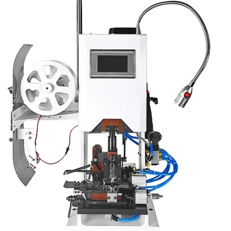 Fully automatic peeling and terminal machine, multi-core function servo, double-head peeling and terminal machine