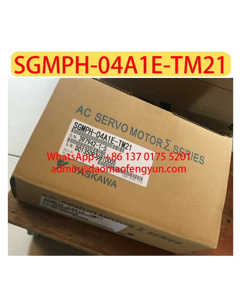 

SGMPH-04A1E-TM21 Brand New Servo Motor SGMPH 04A1E TM21，Fast shipping