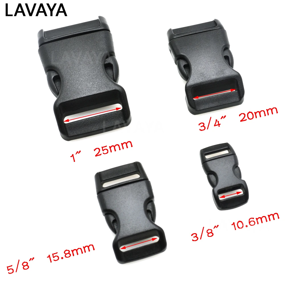 10 قطعة حزمة 11 مللي متر 15 مللي متر 20 مللي متر 25 مللي متر الجانب الإصدار مشبك منحني 550 سوار Paracord طوق بكلاب ظهره حزام حزام حقيبة أجزاء