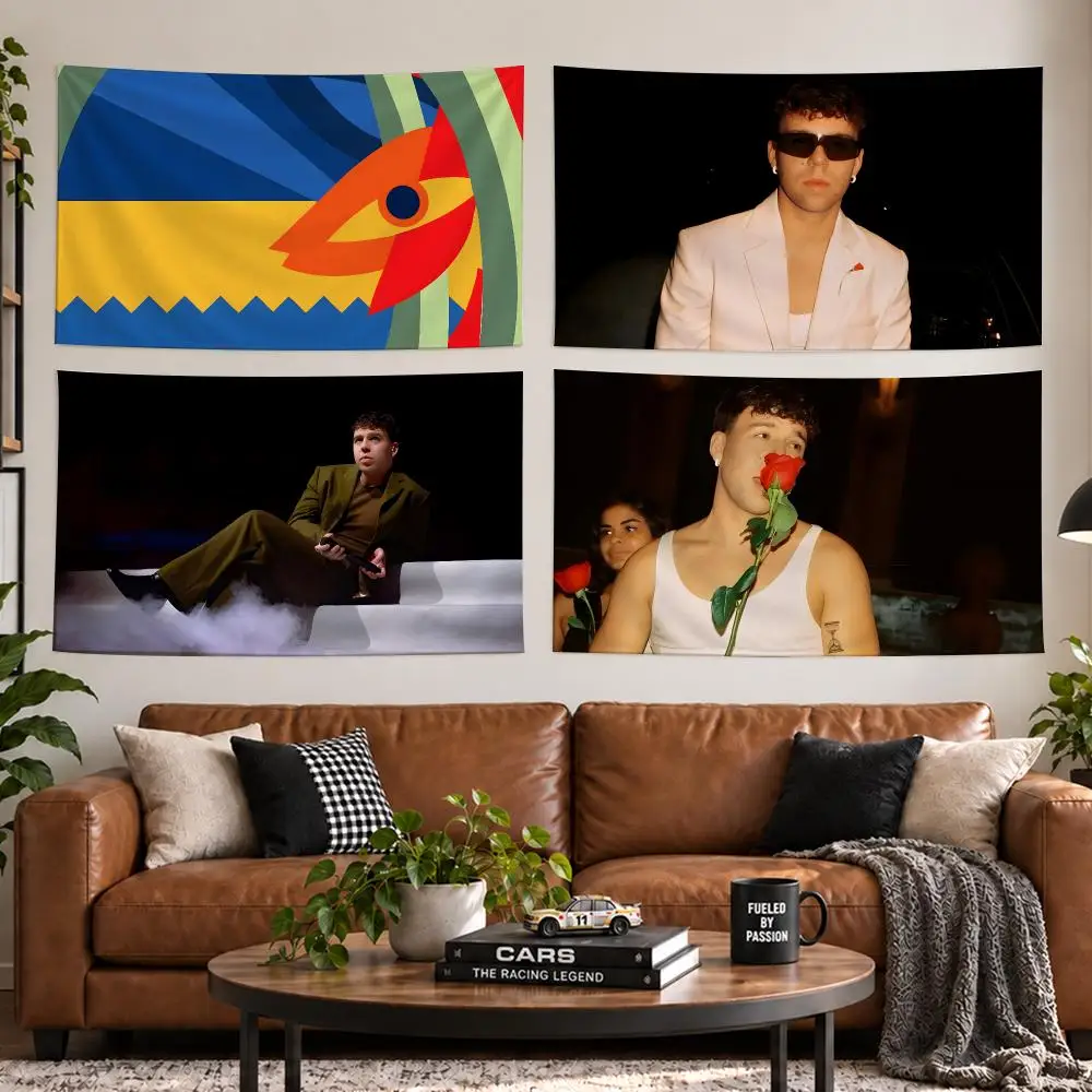 Pop Rapper Q-Quevedo Tapestry Outdoor Parties Bedrooms Living Rooms Dorm Rooms Wall Decor Banners Gifts