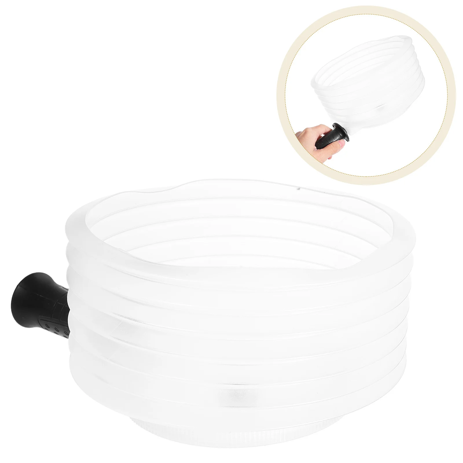 

Dust Bowl Hole Collection Drill Dust Catcher Collector 160mm Electric Drill Cover for DIY Home Industrial Applications