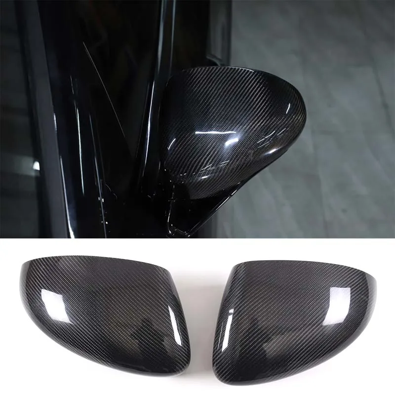 For Porsche Panamera 971 2017-2022 Real Carbon Fiber Car Exterior Mirror Cover Car Exterior Accessories