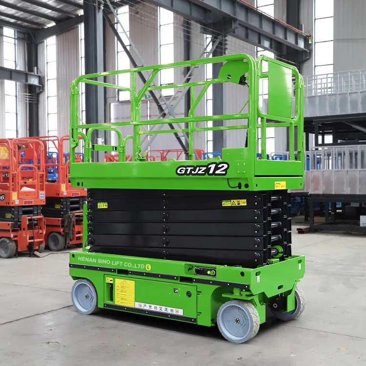 

12m 10m 8m 6 Metre Scissor Lift Electric Scaffold Hydraulic Aerial Work Platform Table Outdoor Battery Electrical Lift Platform