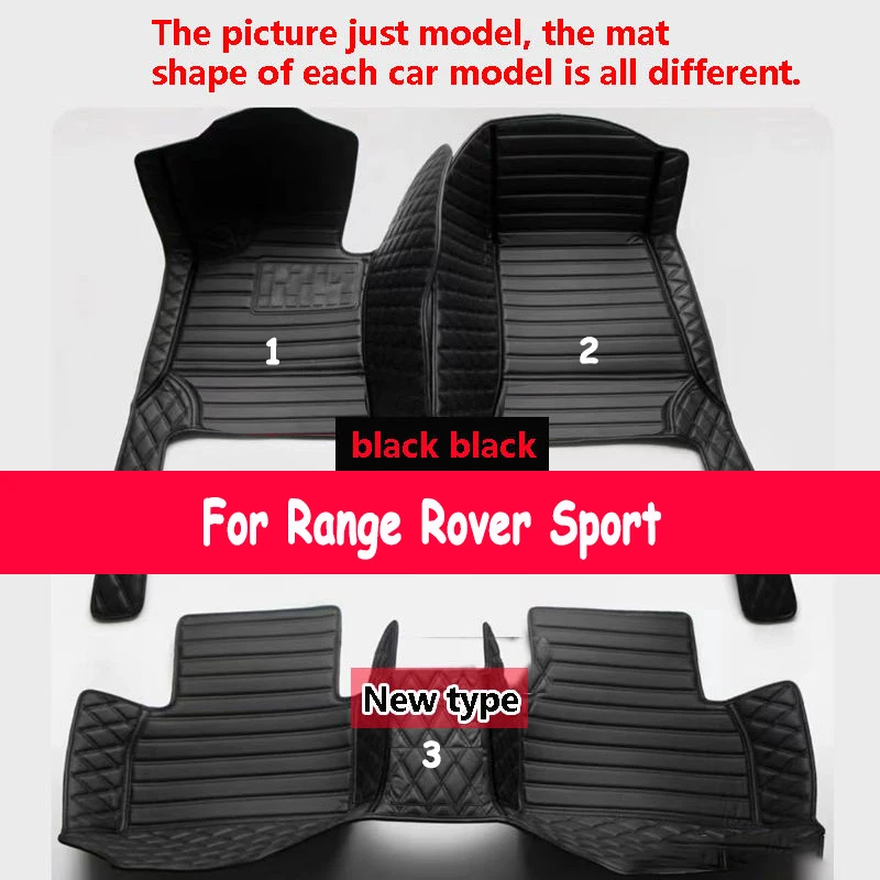 

Автомобильные коврики на заказ для Land Rover Range Rover Sport 2014-2022 лет, интерьер, 100% подходят для деталей, автомобильные аксессуары