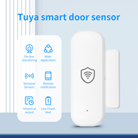 Tuya WiFi Zigbee Door And Window Sensor Wireless Detector Security Protection Smart Life App Control Supports Alexa And Google