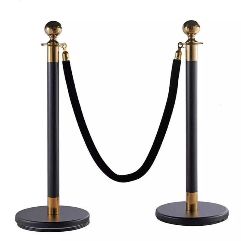 Hot Selling metal crowd control barrier post retractable barricade belt stanchions for airport