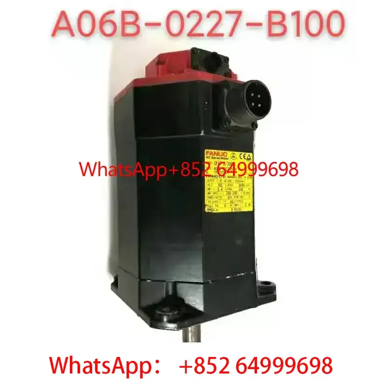 

In Stock A06B-0227-B100 FANUC AC Servo Motor For CNC Machine