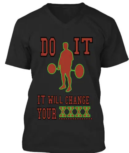 

Do It Gym T-Shirt Made in the USA Size S to 5XL