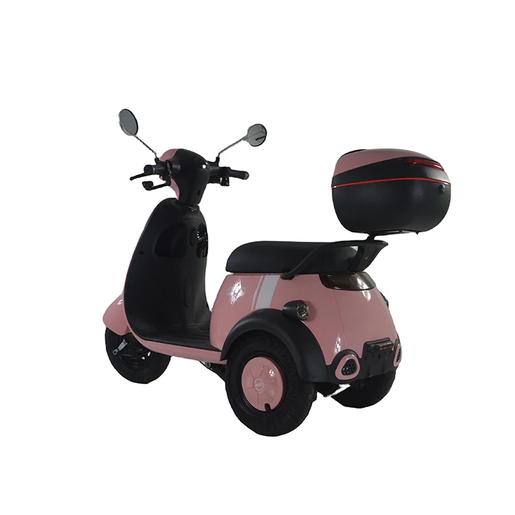 China New Style New 600W 12T Electric Tricycles 3 Wheel Electric Scooter for Adults