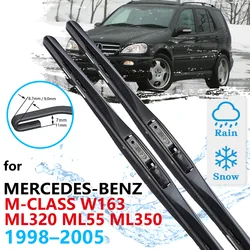 For Mercedes Benz M Class W163 1998 1999 2000~2005 ML320 ML55 ML350 Car Front Wiper Blades Windscreen Windshield Car Accessories