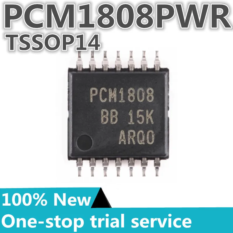 2-100pcs %New PCM1808PWR TSSOP14 PCM1807PWR TSSOP14 PCM3008T/2K 3008T TSOP-16 SNR stereo ADC chip