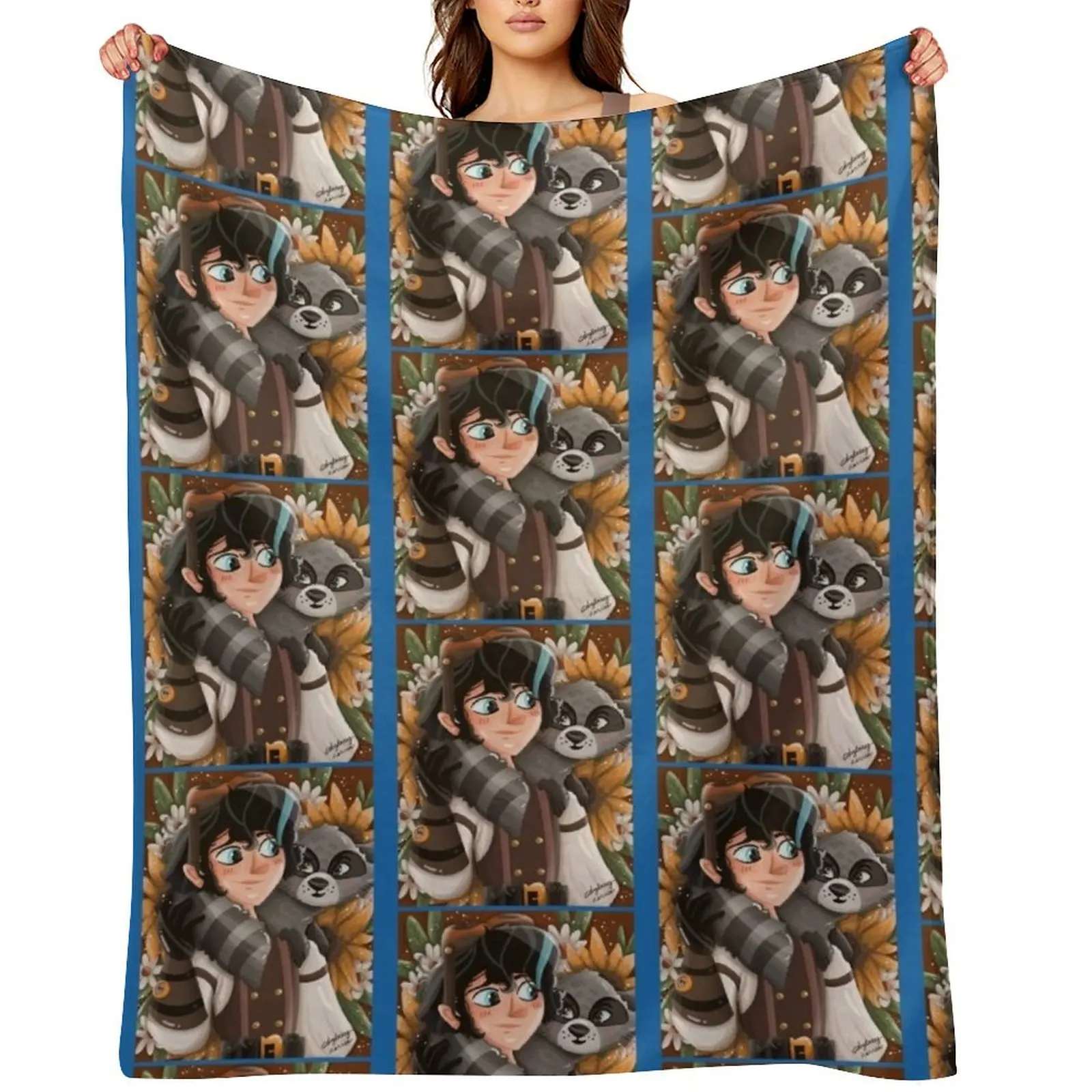 

Varian Tangled Print Throw Blanket Heavy heavy to sleep warm for winter Decorative Throw Blankets