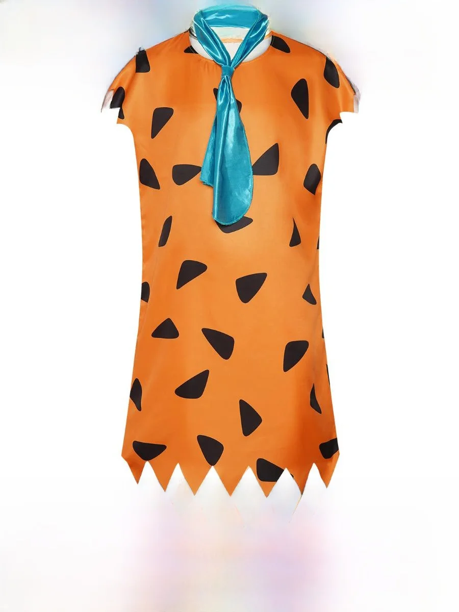 

Современный костюм каменного века на Хэллоуин, одежда для выступлений на сцене, Флинстоны Фреда, косплей, традиционная китайская этническая женская одежда