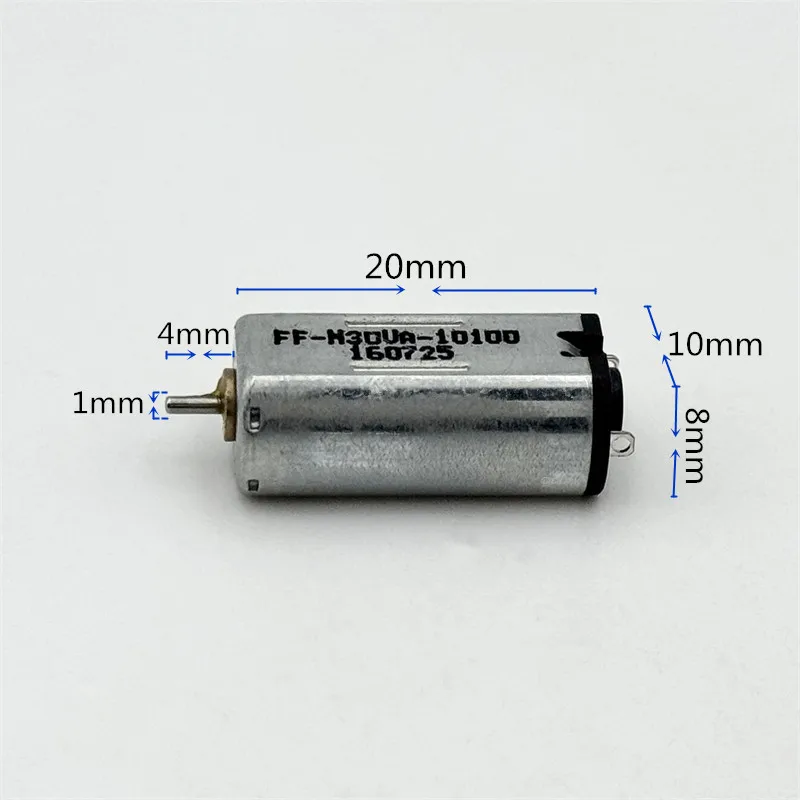 M30VA-10100 Mini M30 Motor DC 1.5V 3V 3.7V 15000RPM 20mm*10mm*8mm High Speed High Torque Micro Motor 1.5V-3.7V for Model Toy DIY