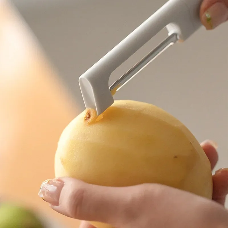 Efficient Vegetable Peeler Multifunctional Kitchen Tool Perfect For Fruit Vegetable Peeling Enthusiasts Potato/Apple Peeler