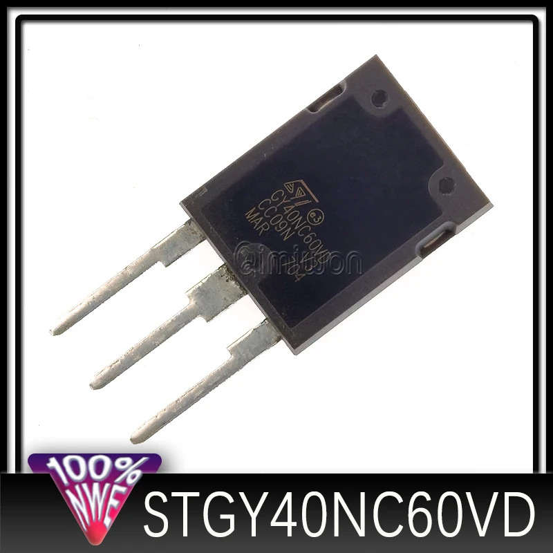 

GY40NC60VD STGY40NC60VD MAX247 POWER TUBE IGBT TRANSISTOR 10PCS/LOT ORIGINAL NEW