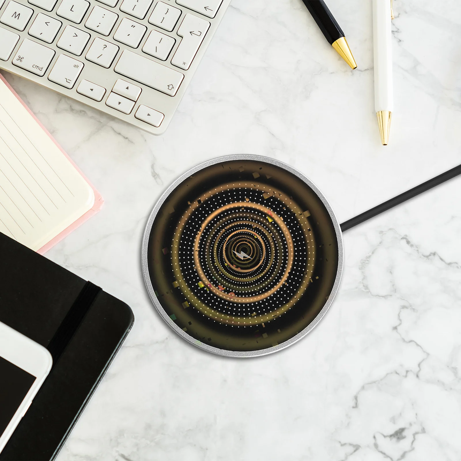 

Wireless Charging Stand For X/8 Plus/8/ /S8/ /S7/Edge/ / 5/4 Furniture Mounted Charging